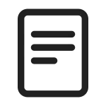 Reading Mode Mobile SVG Icon
